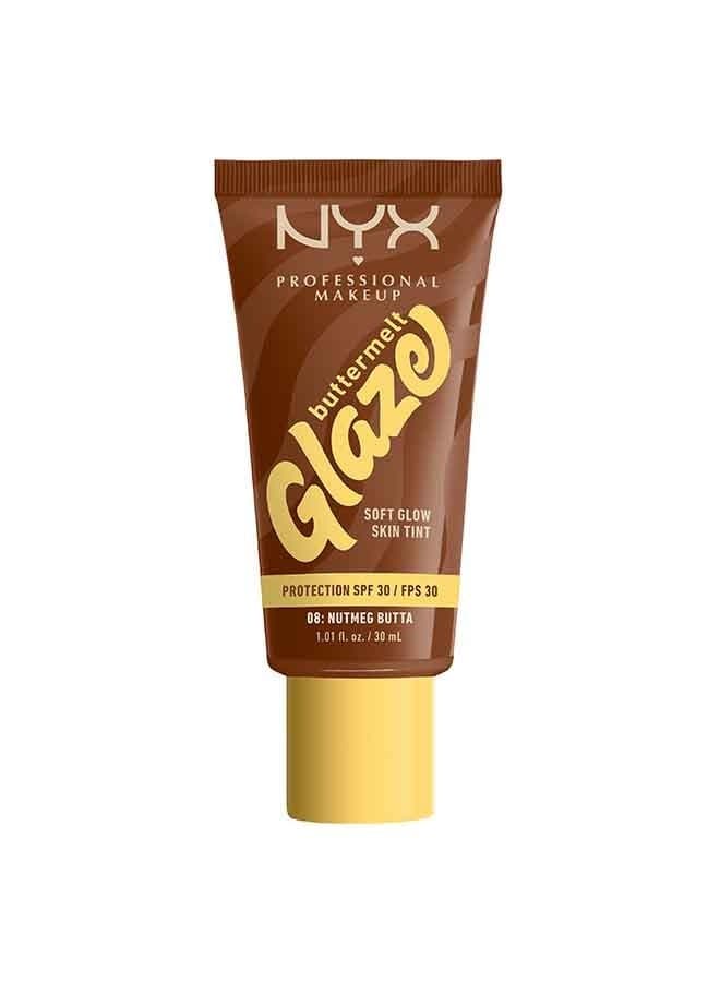 NYX Buttermelt Glaze Skin Tint + SPF 30 - Nutmeg Butta - Image 1