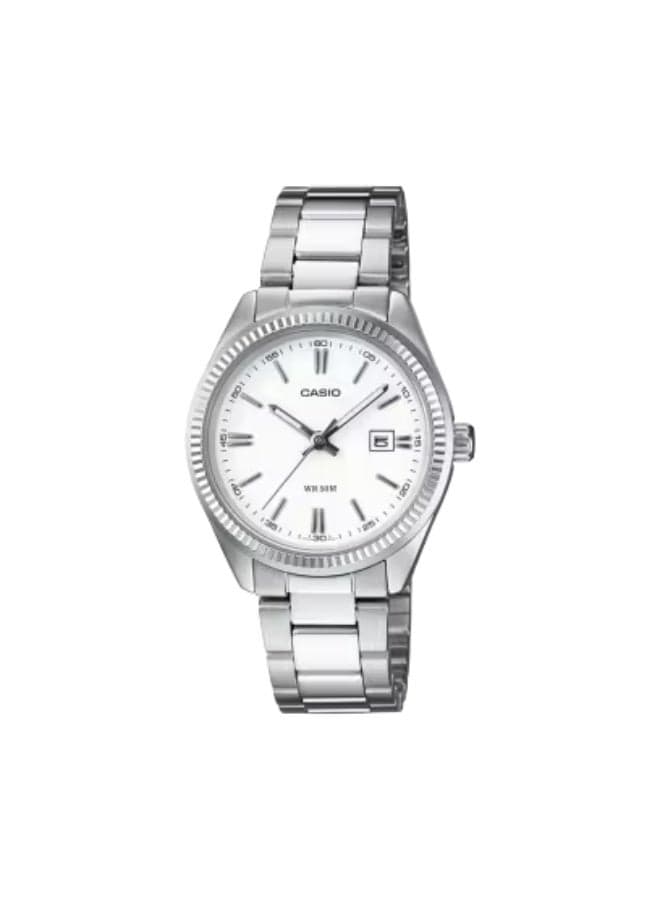 CASIO LTP-1302D-7A1 Elegant Stainless Steel Women's Watch - Image 1