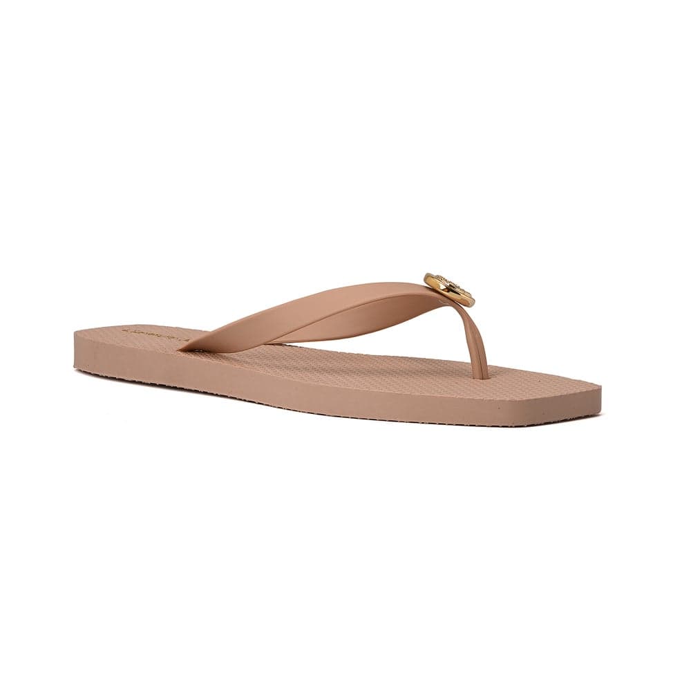 CS Rosé Elegance Flip-Flops – Classic Beach Luxury - Image 1