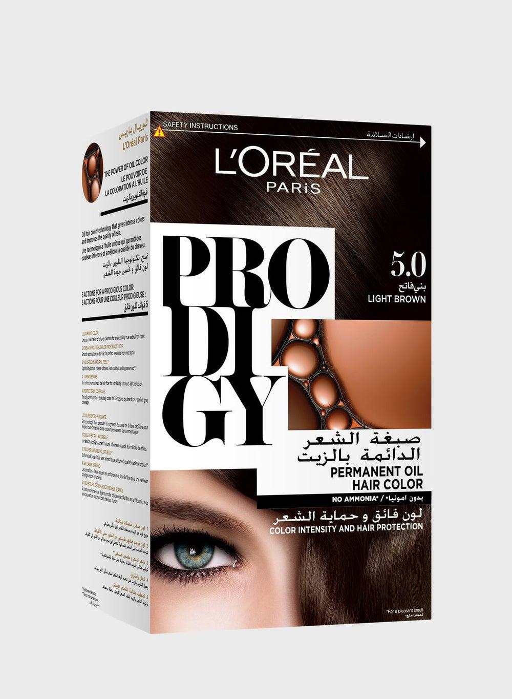 Prodigy Light Brown Ammonia-Free Hair Color - Image 1