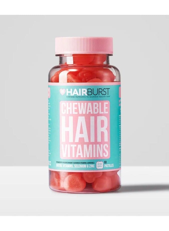 Luxurious Biotin Hair Growth Gummies - 60 Strawberry Essence - Image 1