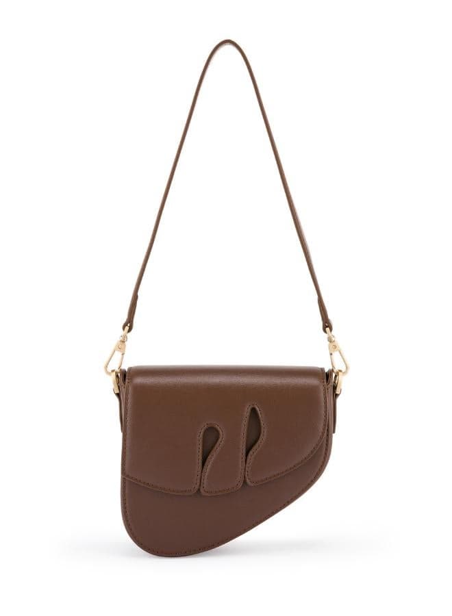 Veganologie Pebble Bamboo Stem Brown Bag for the Chic Eco-Warrior - Image 1