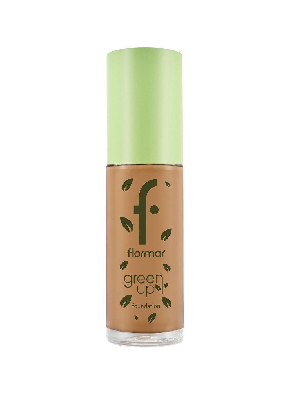 Green Up Vegan Foundation 110 Toffee - Radiant Complexion - Image 1