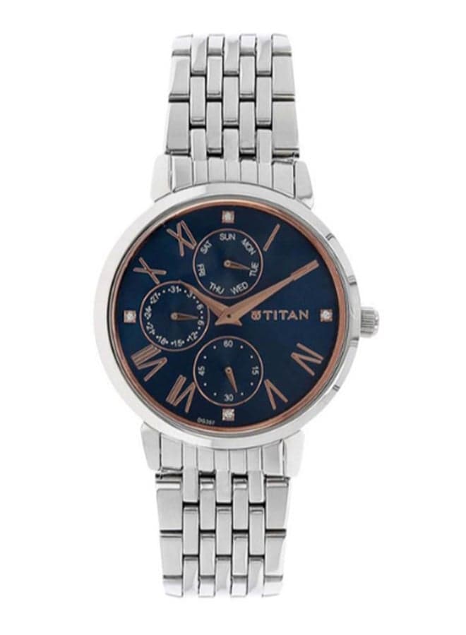 Elegant Titan 2569SM01 Stainless Steel Women’s Wrist Watch - Image 1