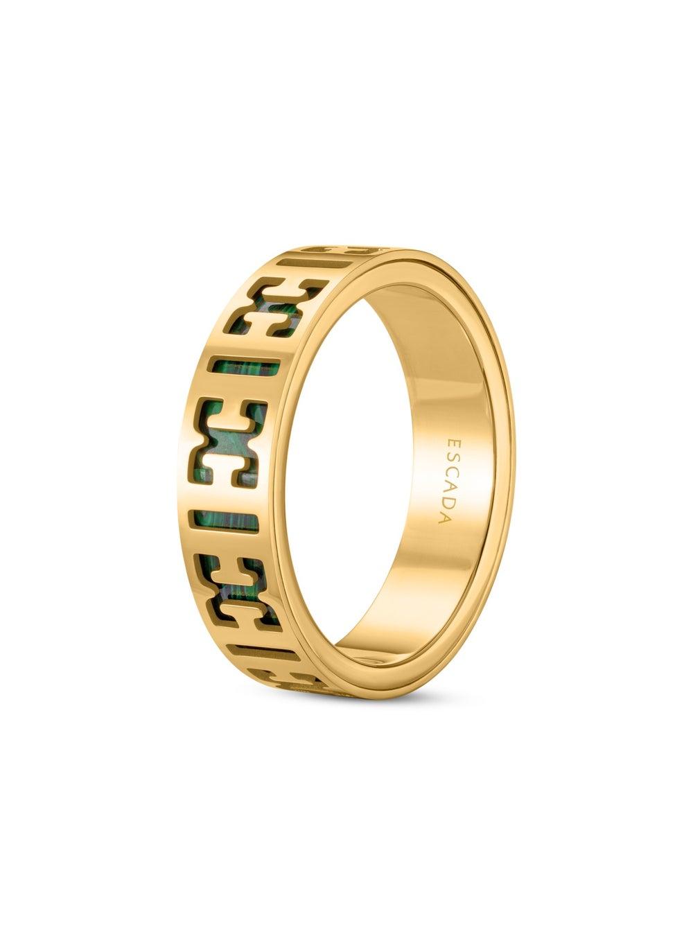 ESCADA Linda 52mm Gold Plated Elegance Ring - Image 1