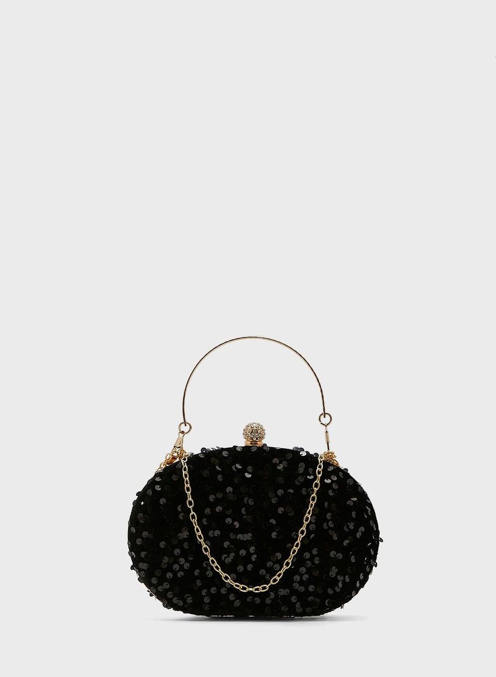 Ella Limited Edition Sequin Clutch – A Timeless Statement - Image 1
