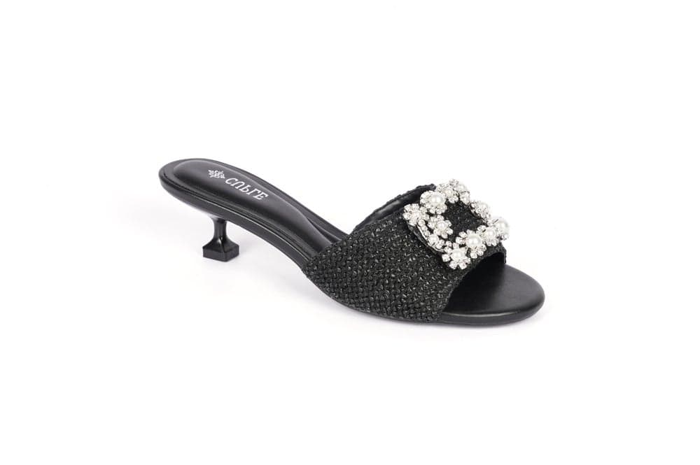Elegant Low Heel Stiletto Mules for Women - Image 1