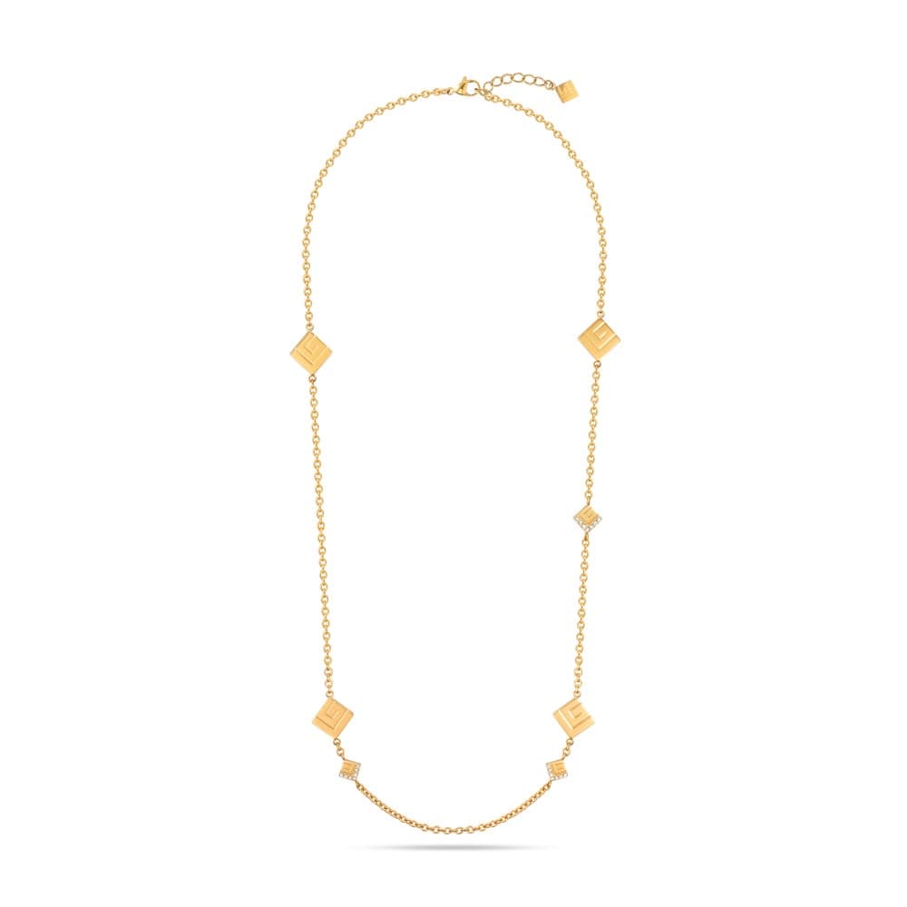 Guy Laroche Audrey Gold-Plated Crystal Necklace - Image 1
