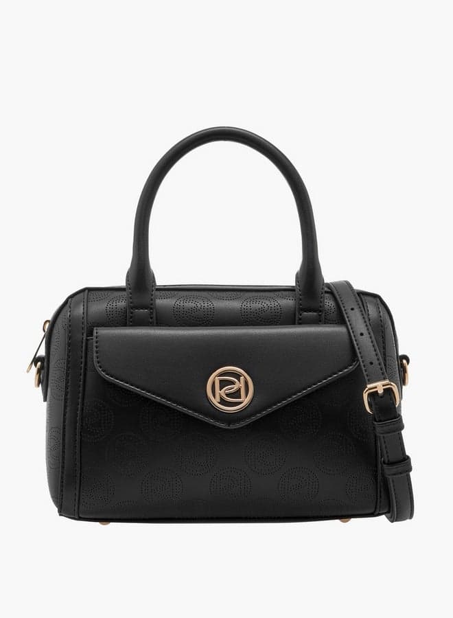 Paprika Textured Elegance Tote Bag for Women with Zip Closure - Image 1