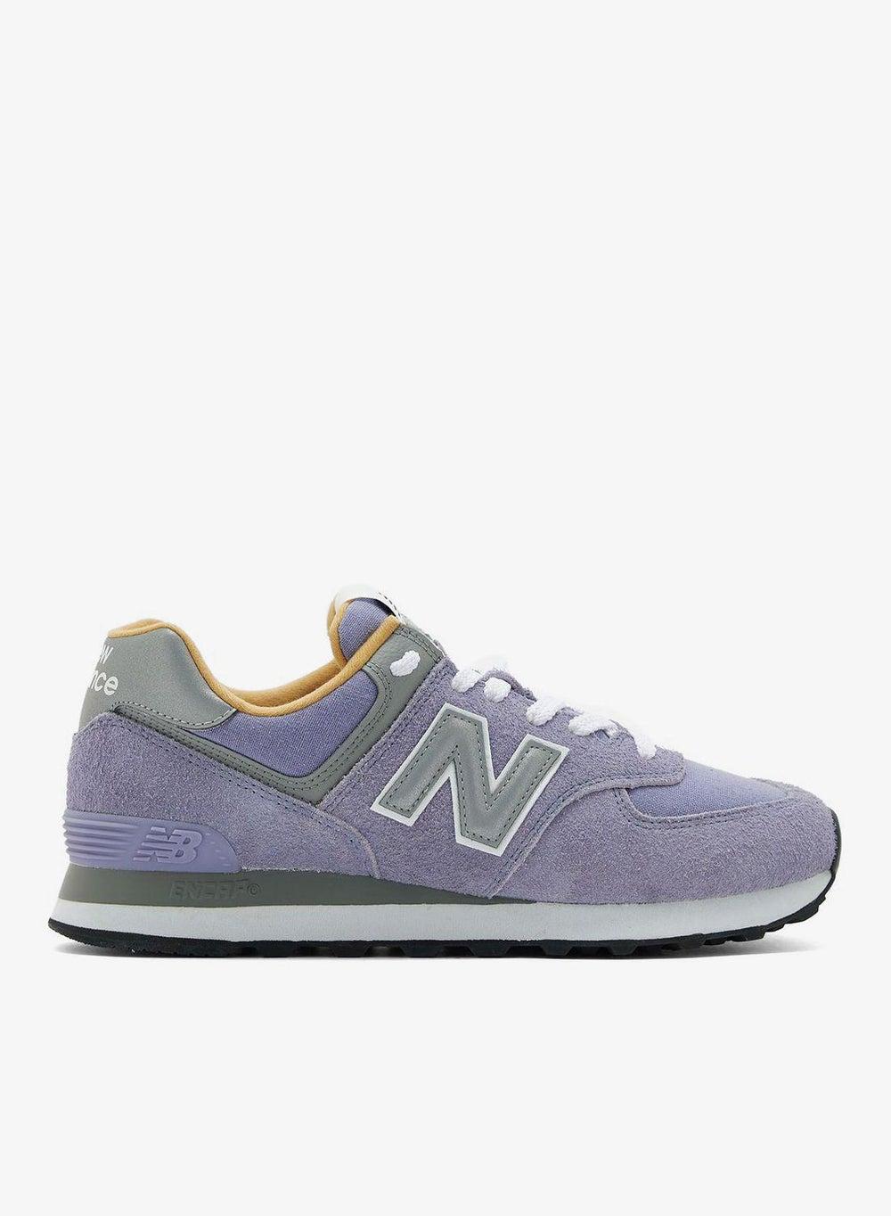 574 Mystic Purple & Black Sneakers - U574Bggd - Image 1