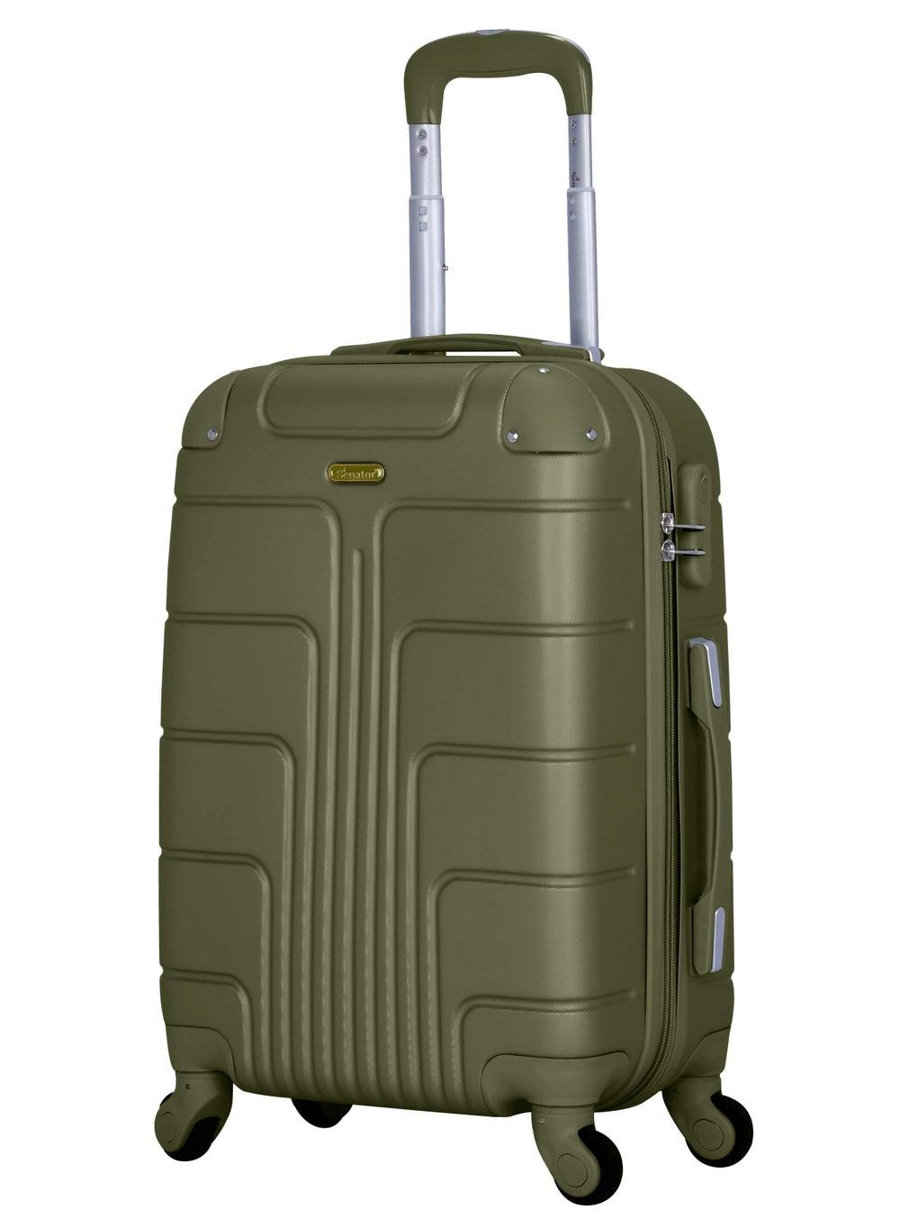 SENATOR 20 Olive Green ABS Cabin Trolley A1012 - Elegant Travel Elegance - Image 1