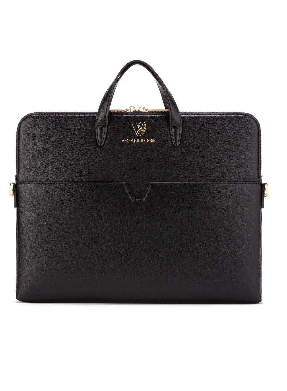 Veganologie Saturn 16" Bamboo Laptop Bag - Professional Elegance - Image 1