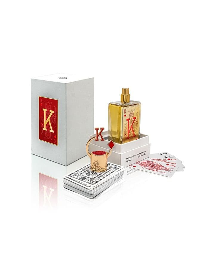 King by Fragrance World - Unisex Eau de Parfum, 80ml - Image 1