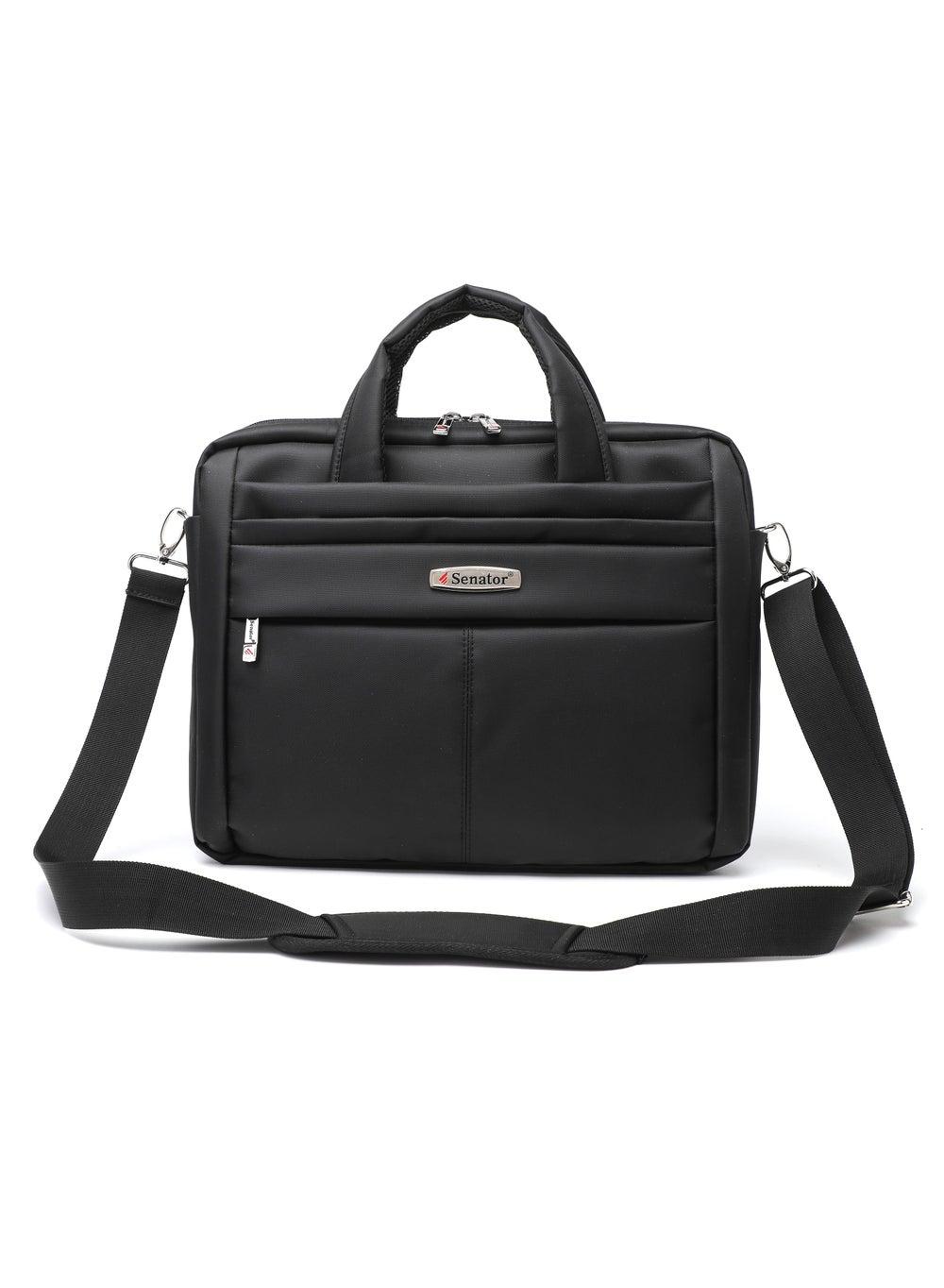 SENATOR KH8115 Black Nylon 15" Laptop Case for Professionals - Image 1