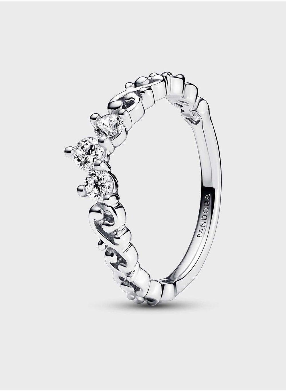 PANDORA Regal Swirl Tiara Women's Ring - Royal Elegance - Image 1