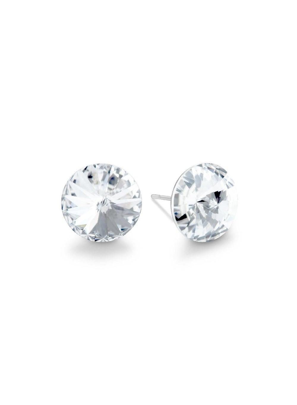 Seona ELLA Clear Austrian Crystal Studs - Radiant Elegance - Image 1