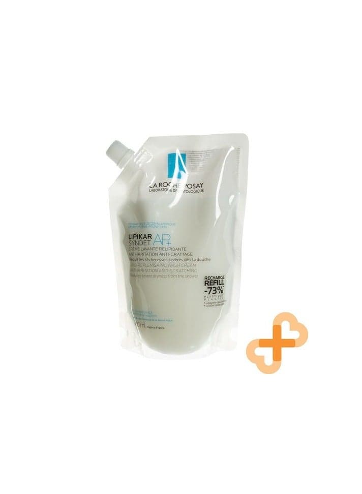 La Roche-Posay Lipikar Syndet AP+ 400Ml: Eczema Relief Body Wash Refill - Image 1