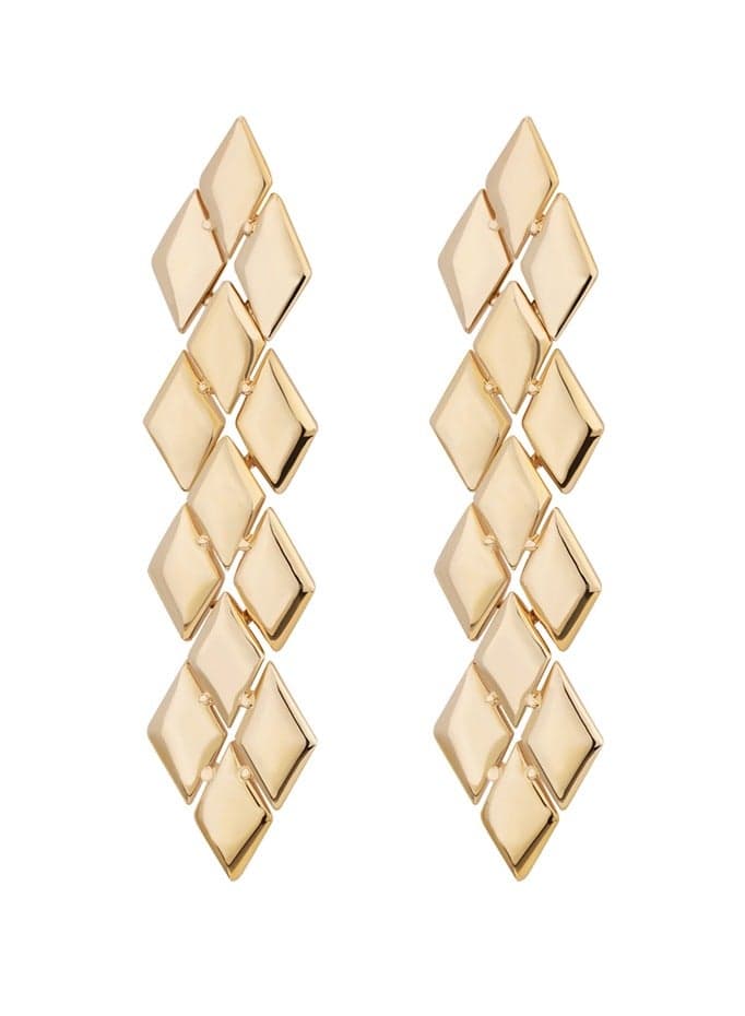 Saint Honore Paris Opera Gold Earrings - Elegance Redefined - Image 1