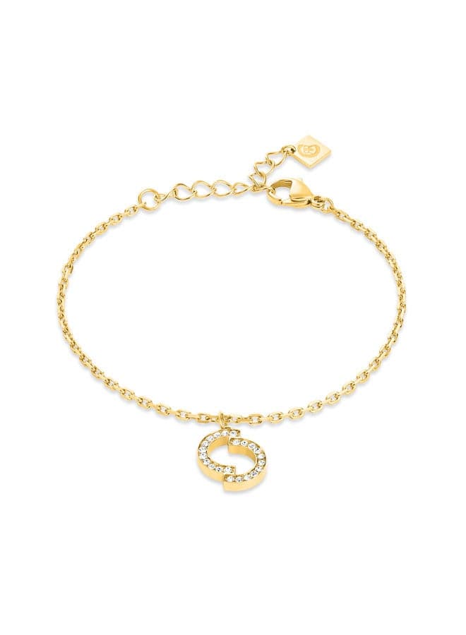 CERRUTI 1881 Claudia Elegant Gold-Plated Tennis Bracelet - Image 1