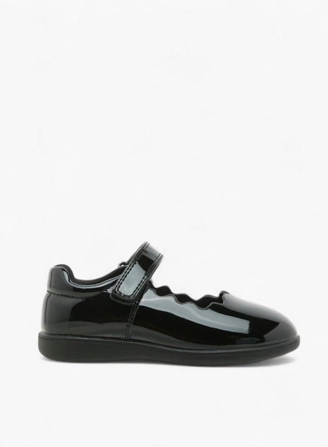 Elegant Scallop-Detailed Ballerinas 68809A 1 for Girls - Image 1
