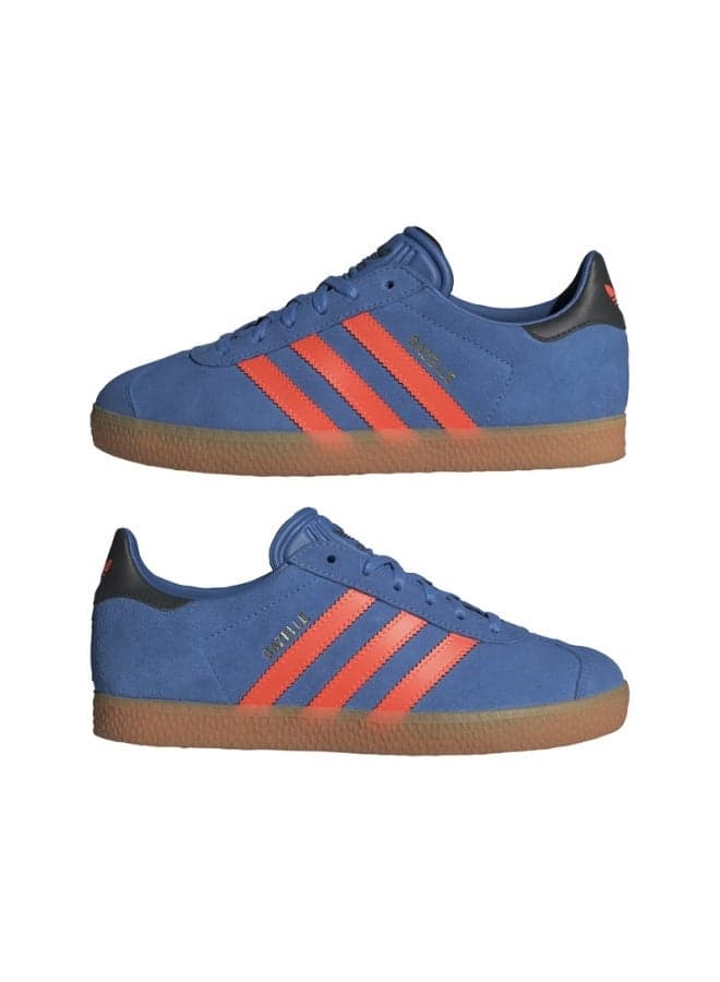 GAZELLE J Blue Originals: Unisex Sneaker Elegance - Image 1