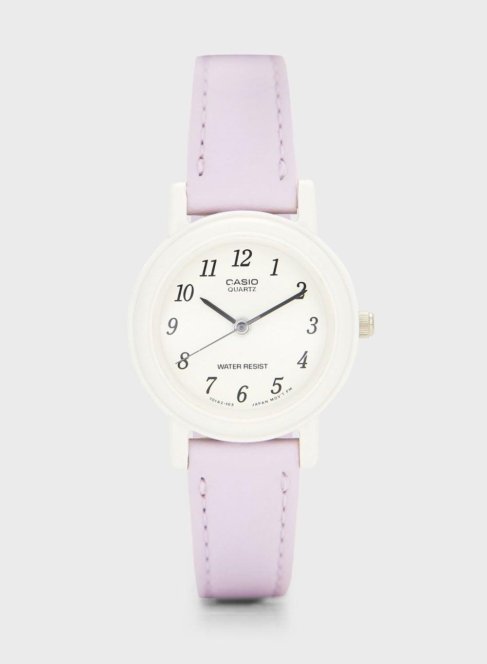 CASIO Elegance Ladies' Analog Watch with PU Strap - Image 1