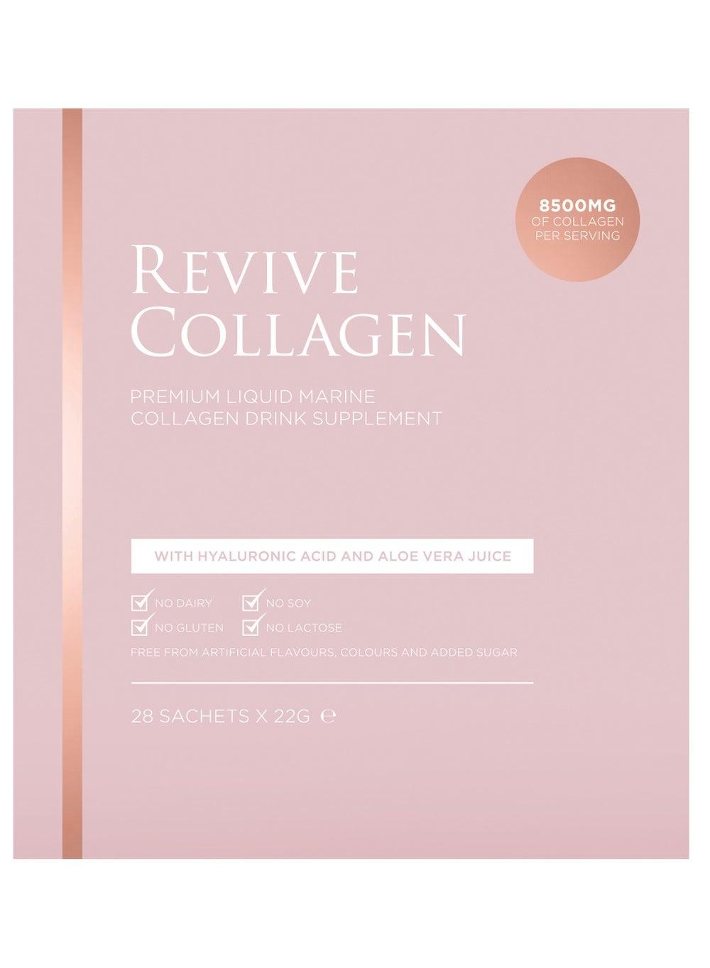 Revive Collagen Enhanced Citrus Drink 28 S - Radiant Skin Formula - Image 1