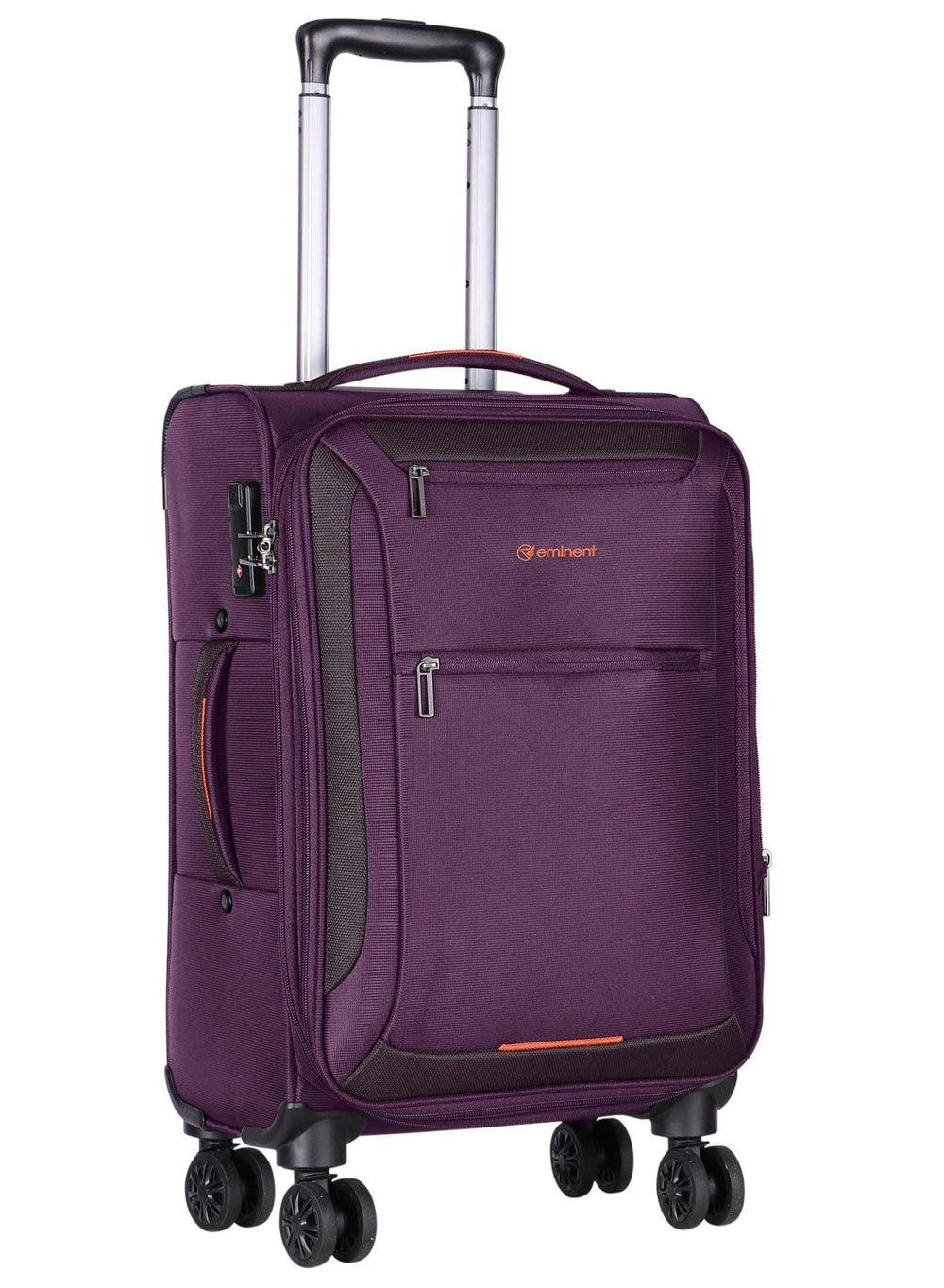 Eminent 20 E751 Purple: Lightweight Cabin Trolley with TSA Lock - Image 1
