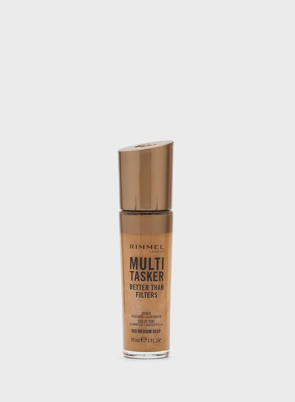 Rimmel 3-in-1 Glow Booster & Highlighter - Medium Deep - Image 1