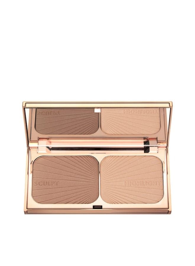 Filmstar Bronze & Glow Light/Medium - Radiant Contour Palette - Image 1