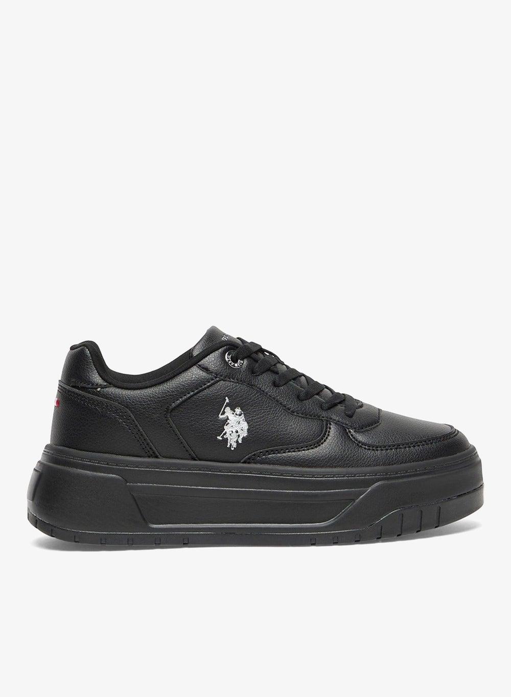 Elfy Glb 4Pr: Chic Black Low-Top Women's Sneakers - Image 1