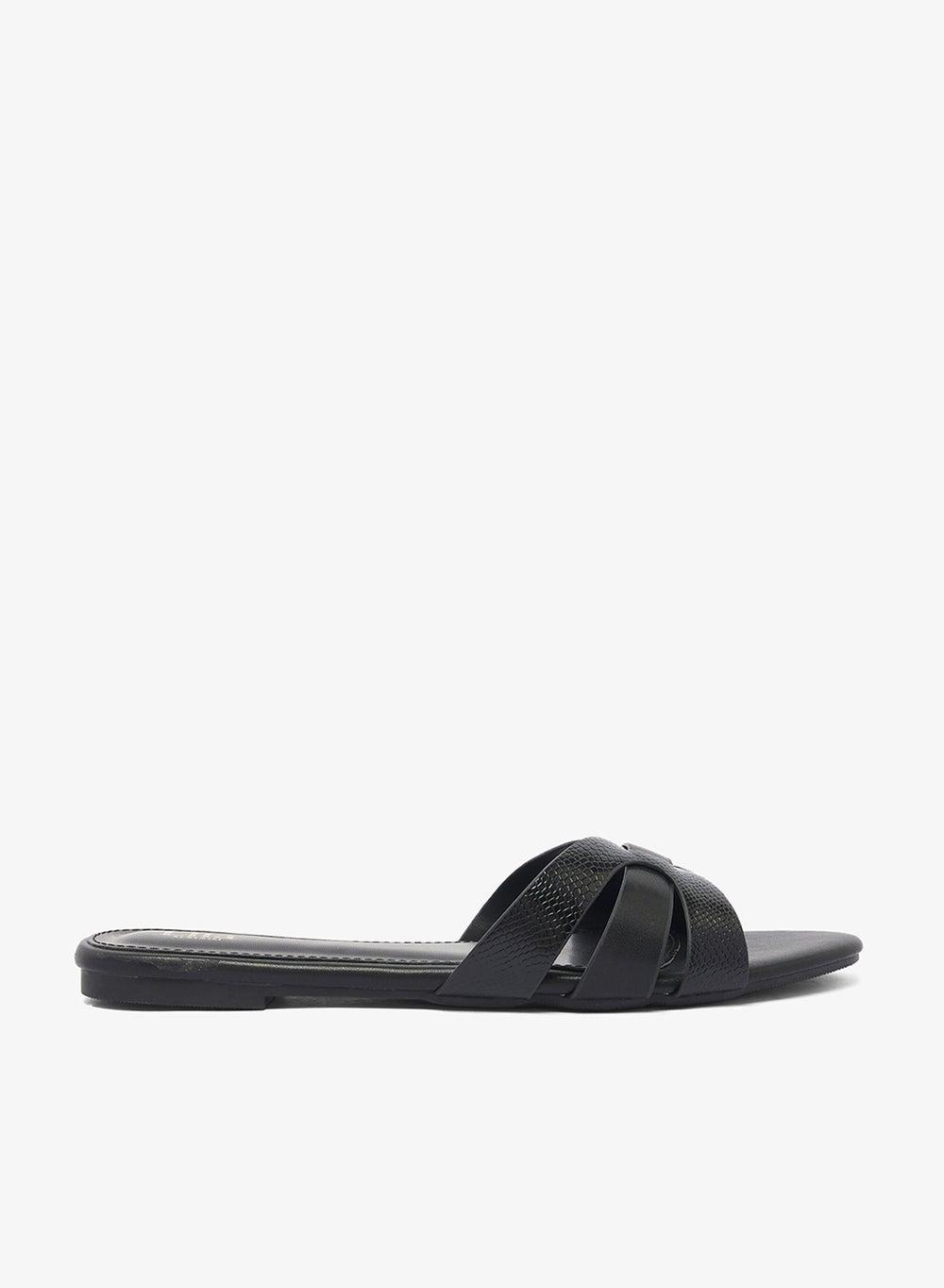 Elegant Black Slides Vhl201821492: Simple Chic - Image 1
