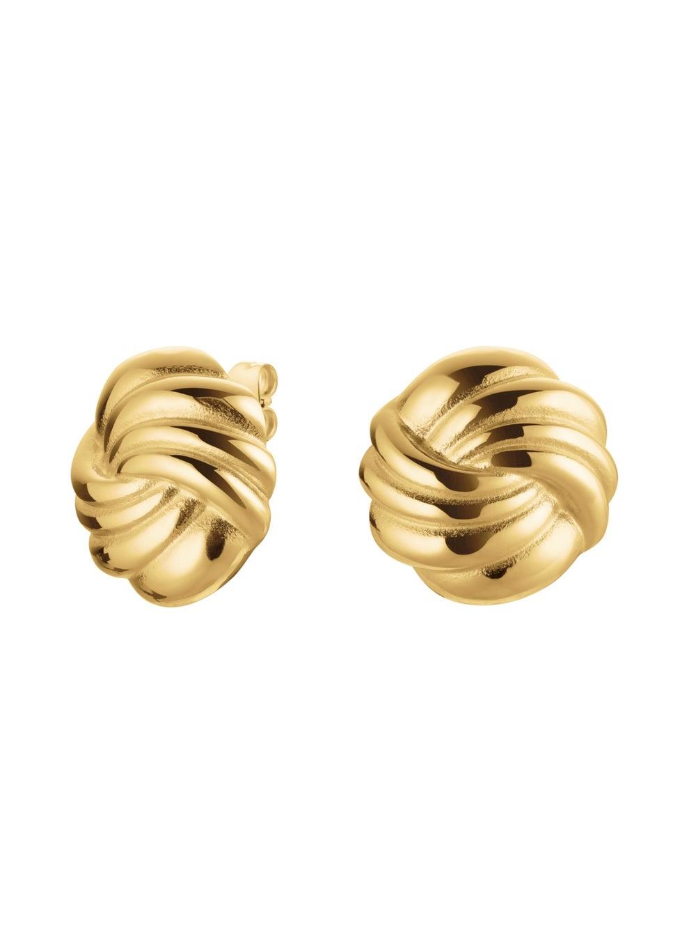 RoseField JESSG-J1026 Spiral Elegance Vintage Studs for Women - Image 1