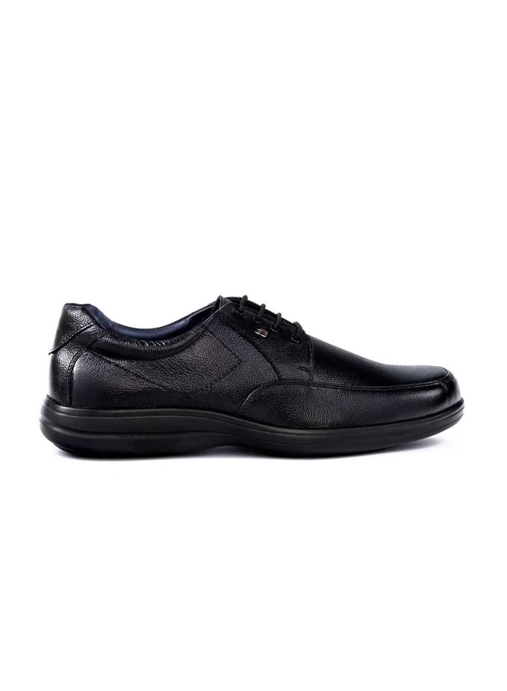 Bata 825 6538 Polished Black Formal Lace-Up Shoes - Image 1
