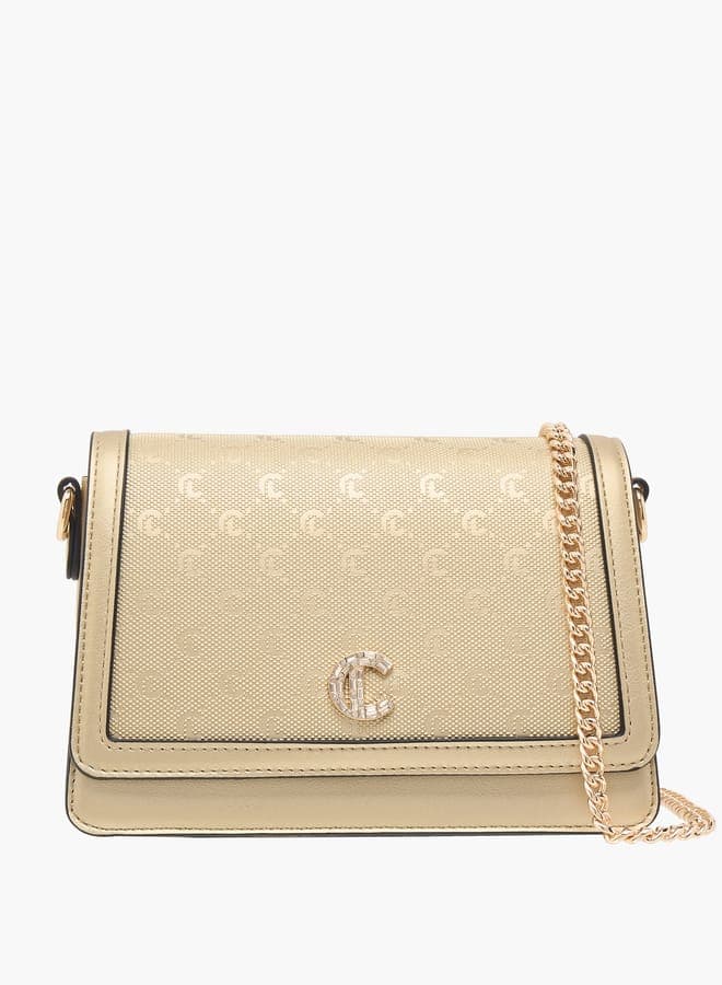 Le Confort Monogram Crossbody: Chic Embossed Elegance - Image 1