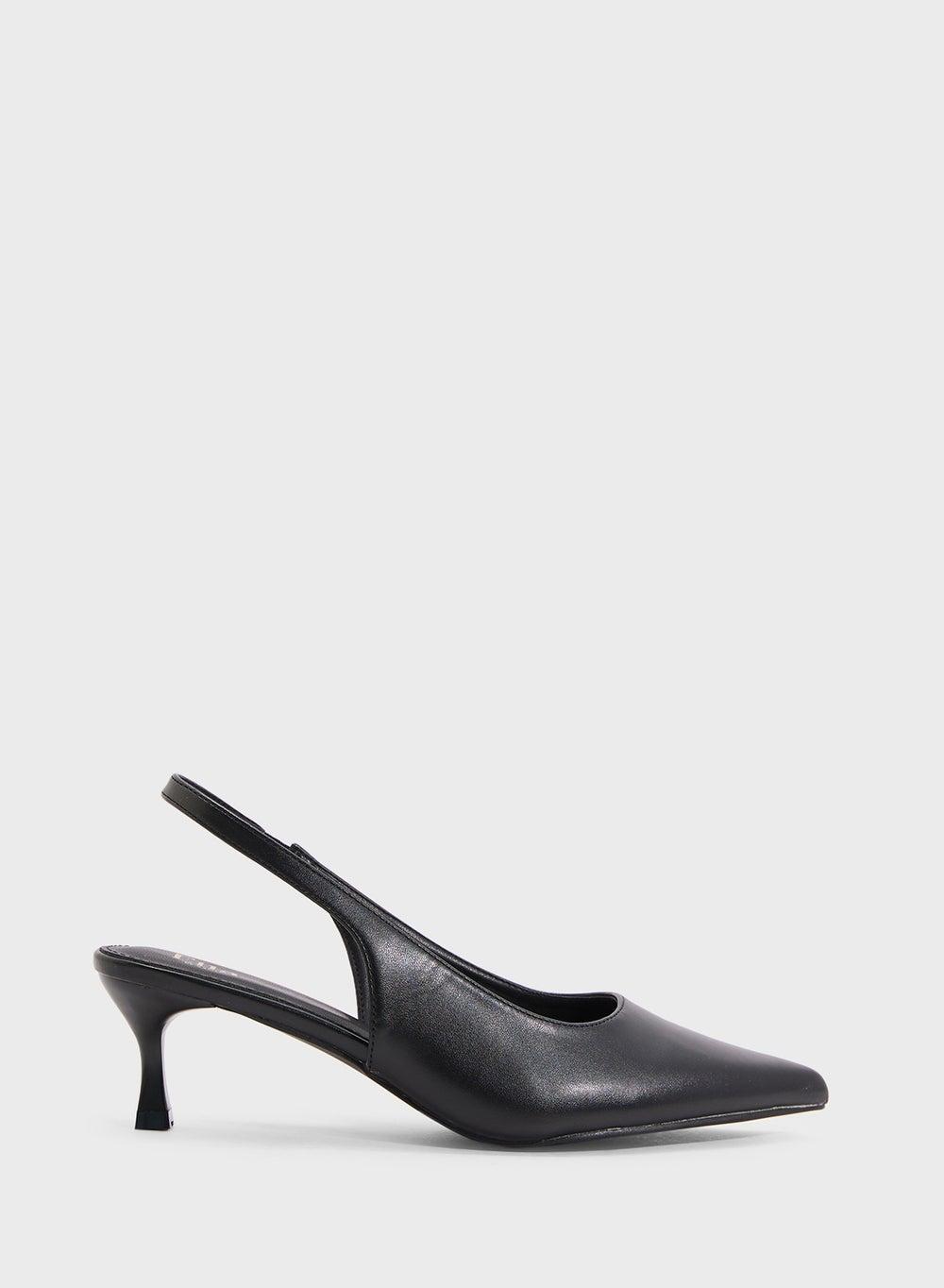 Elegant Low Heel Sling Back Pump Style 009 A - Image 1