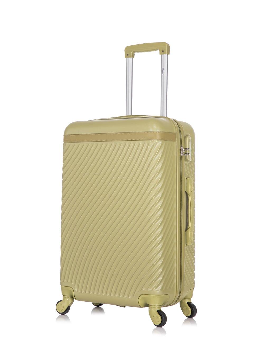 SENATOR KH1065 Tea Green Lightweight Spinner Suitcase - Image 1