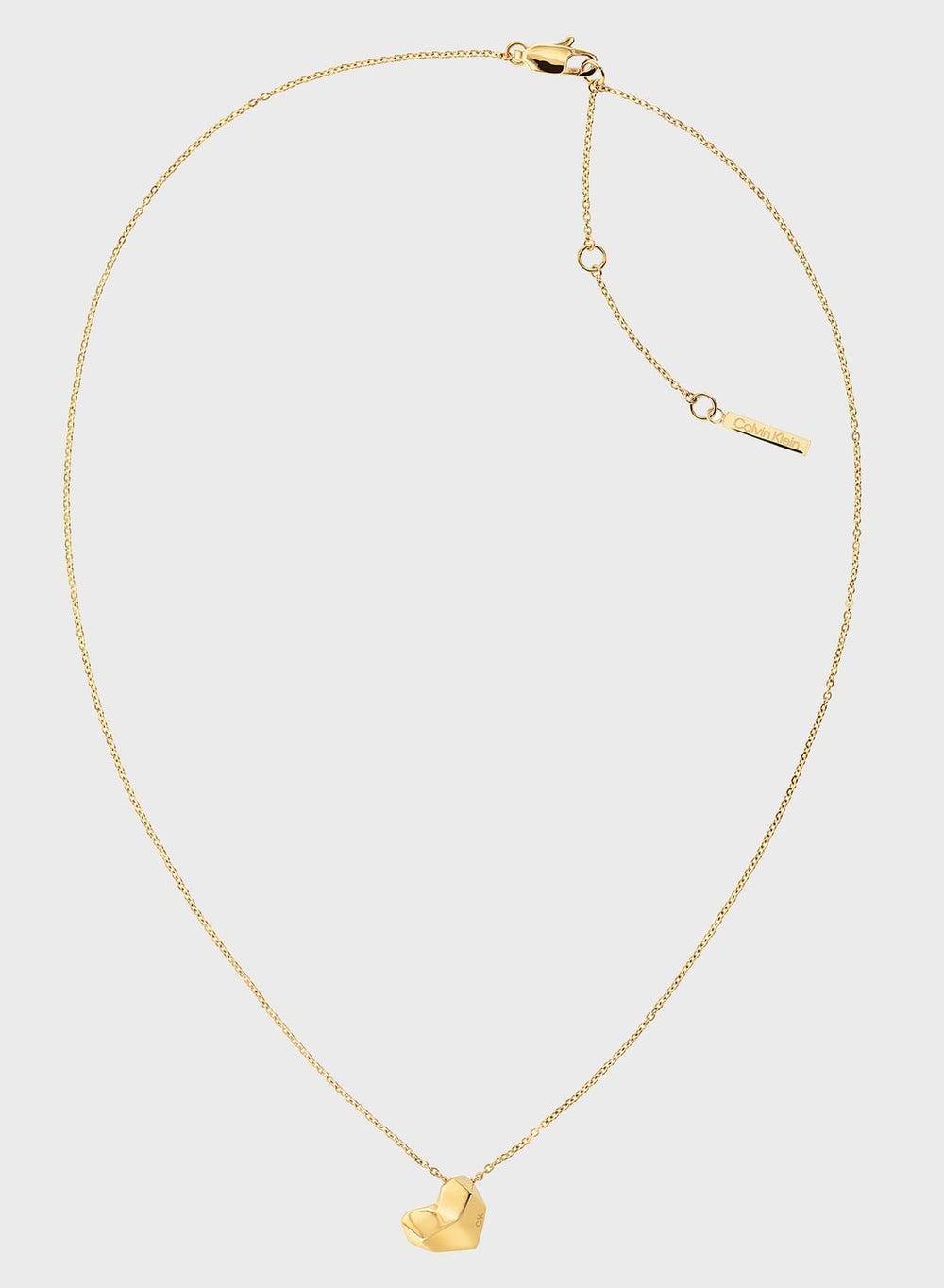 CALVIN KLEIN Elegant Heart Pendant Necklace for Her - Image 1