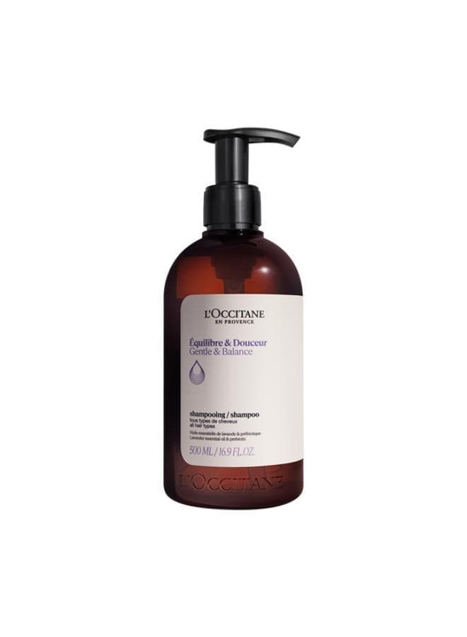 L'Occitane Gentle & Balance Micellar Shampoo 500ml - Radiant Hair - Image 1