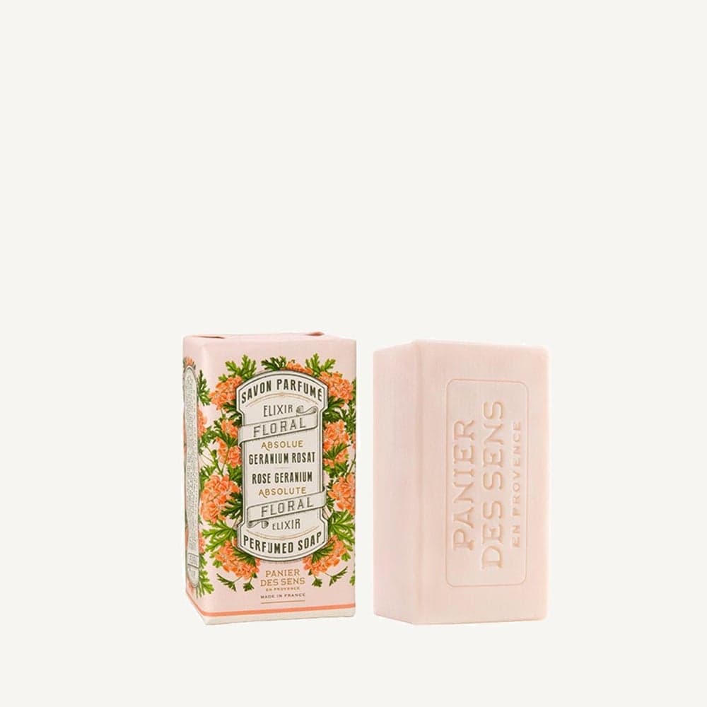 Geranium Rosat Luxe Perfumed Soap 150g - Image 1