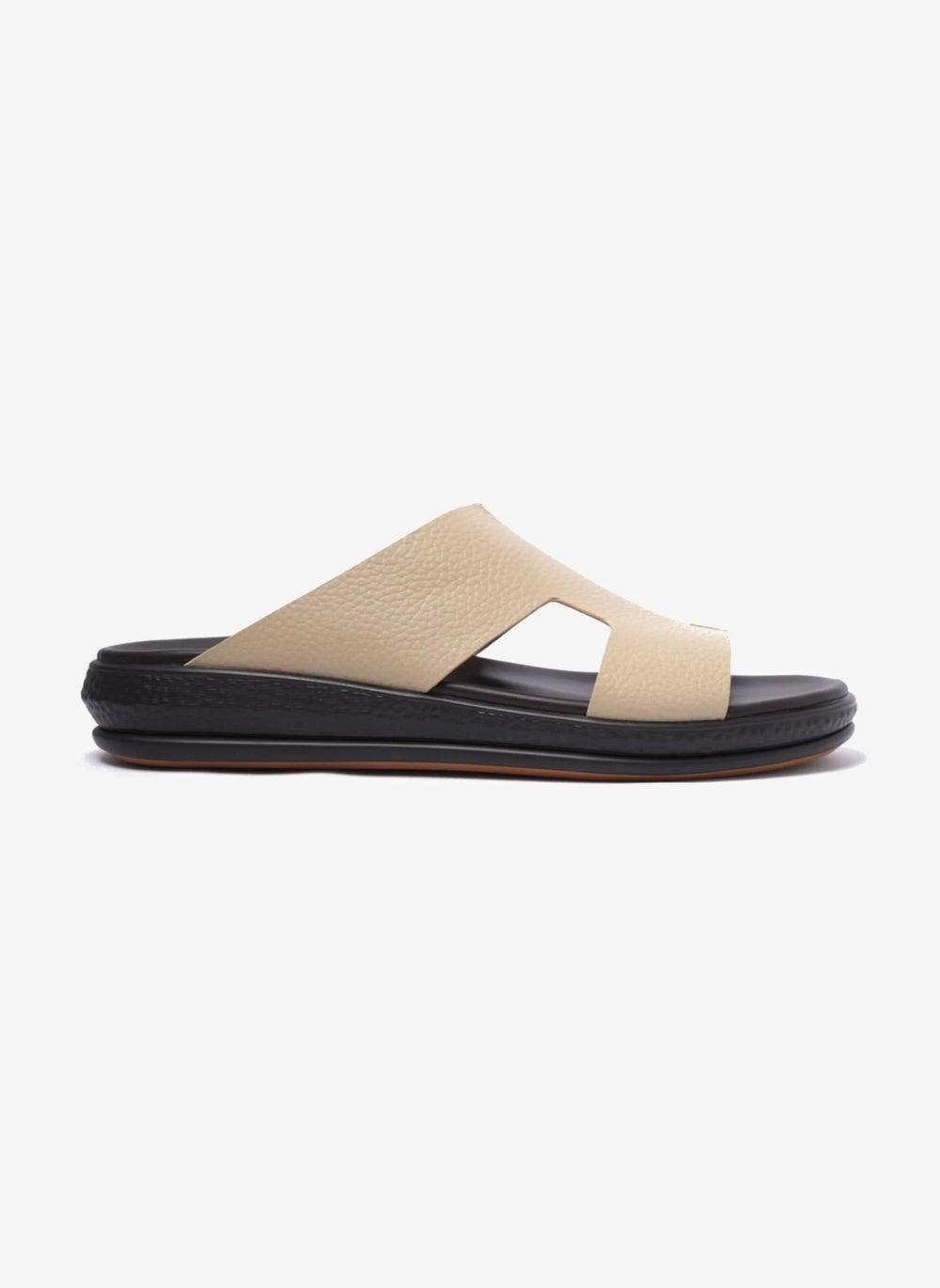 COMFORT PLUS MANDORLA Classic Leather Arabian Sandals - Image 1