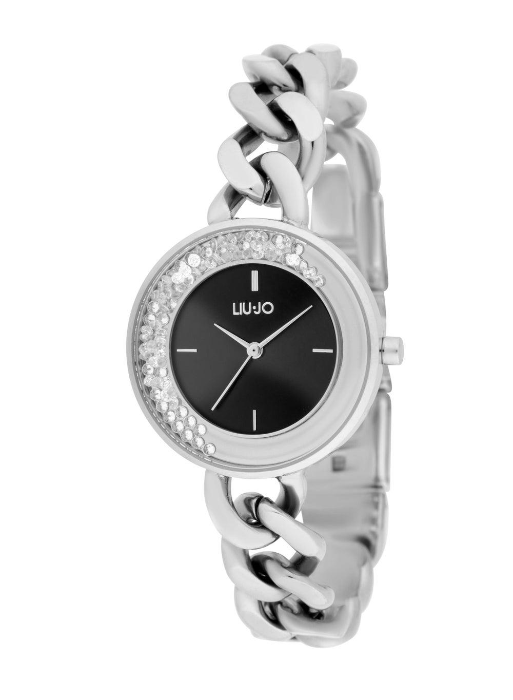 Liu Jo TLJ2239 Dancing Chain Black Watch - Elegance for Women - Image 1