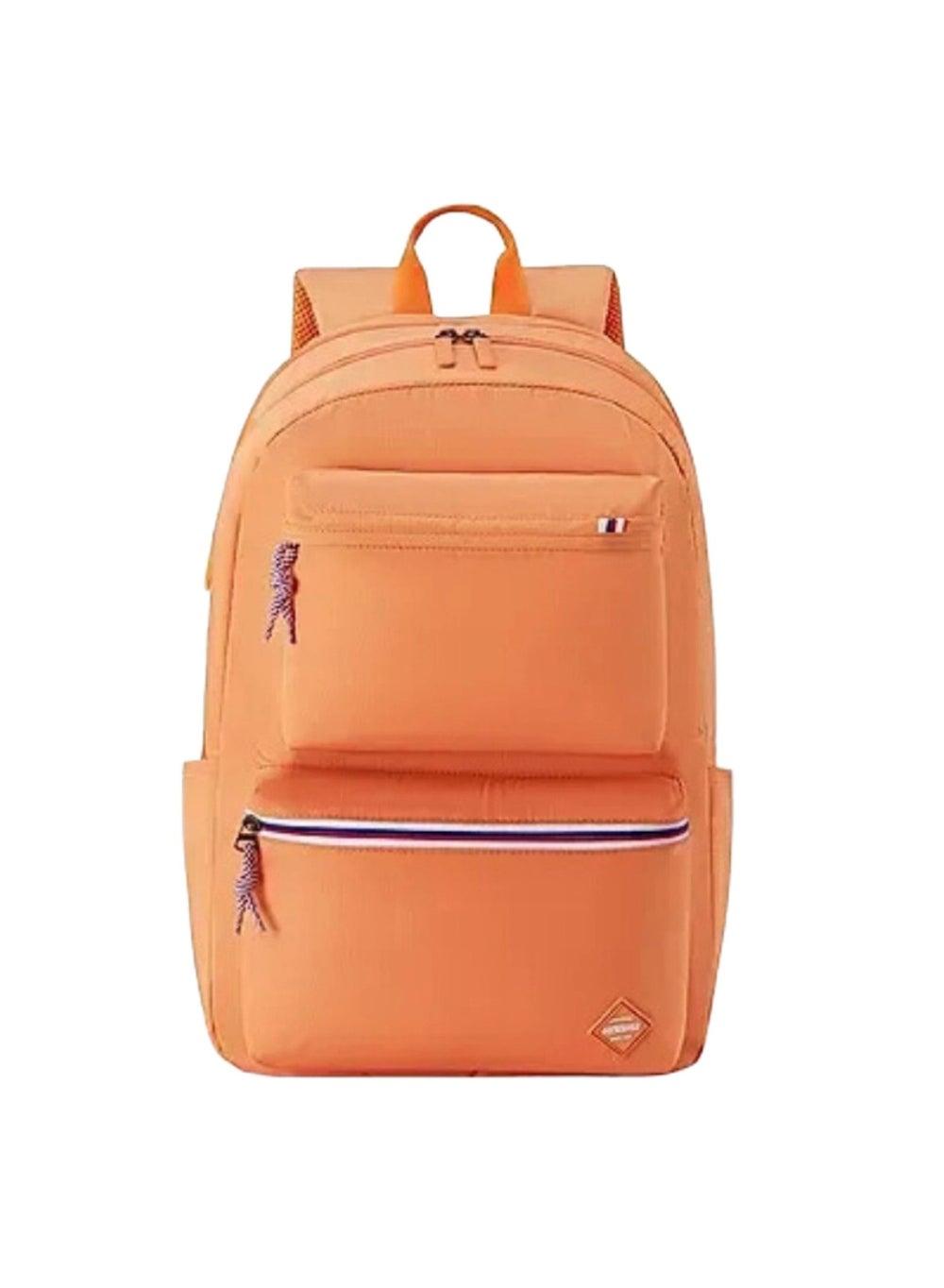 American Tourister Riley Orange Laptop Backpack with Global Warranty - Image 1