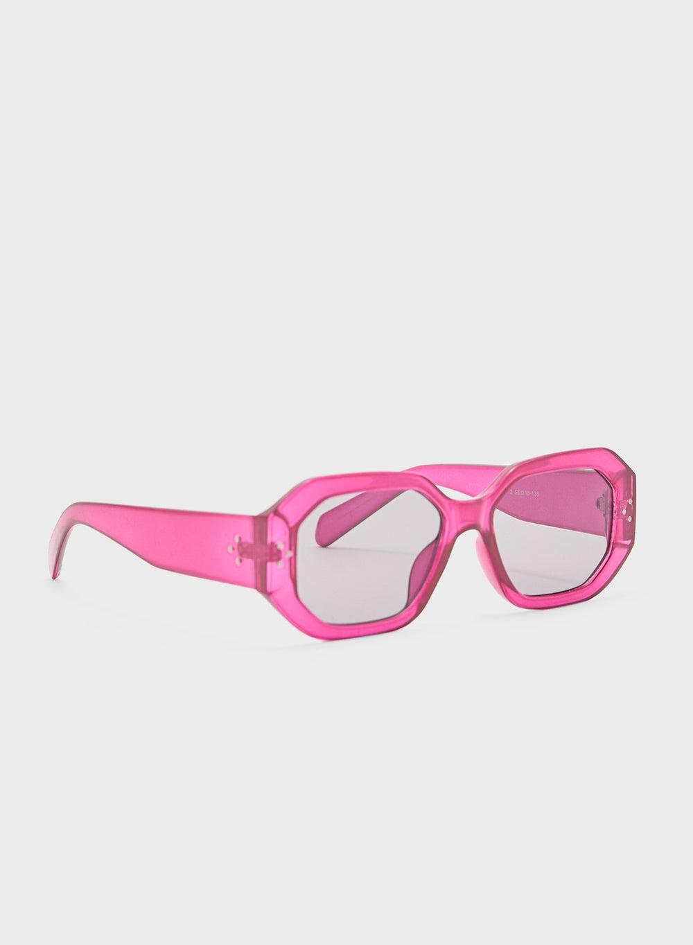 Ginger Angular Square Len Sunglasses - Chic Elegance for Women - Image 1