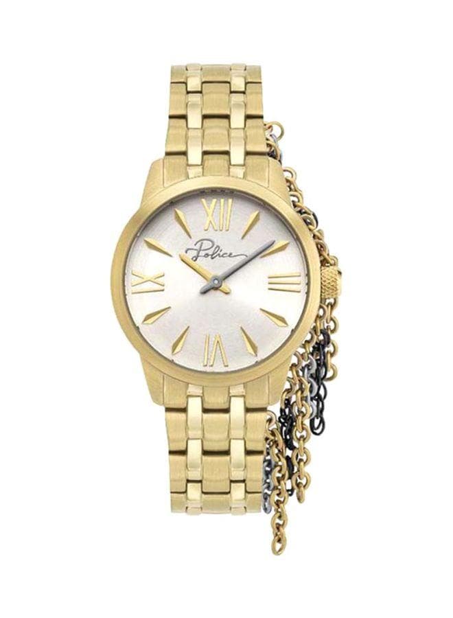 POLICE Vantaa Gold-Plated Elegance - Women's Quartz Watch - Image 1