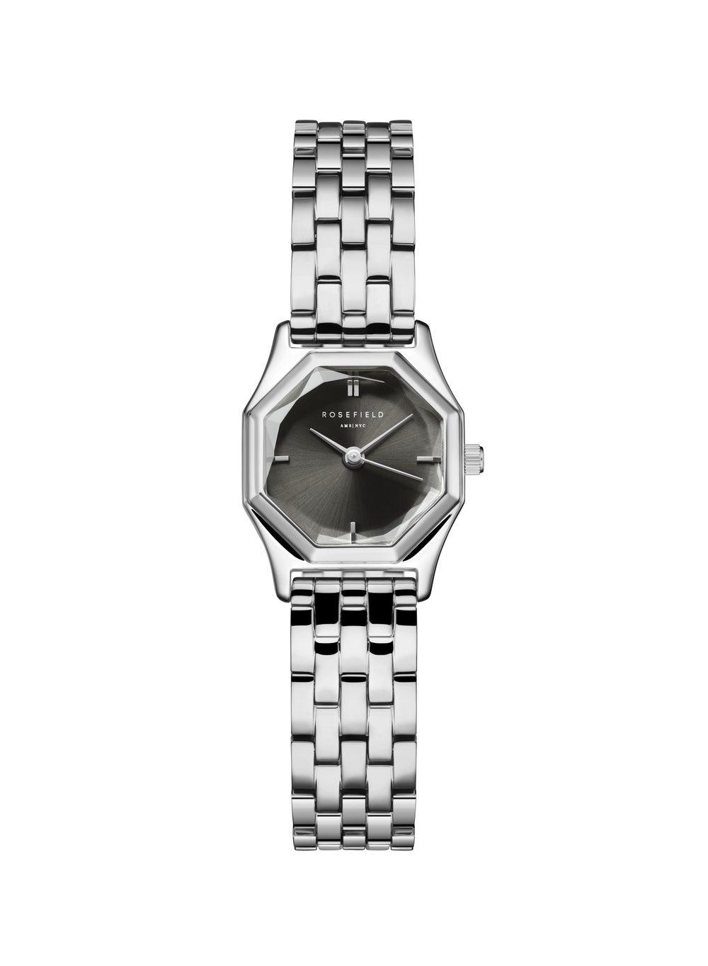 RoseField Gemme Grey Steel Silver Watch GGSSS-G05 - Image 1