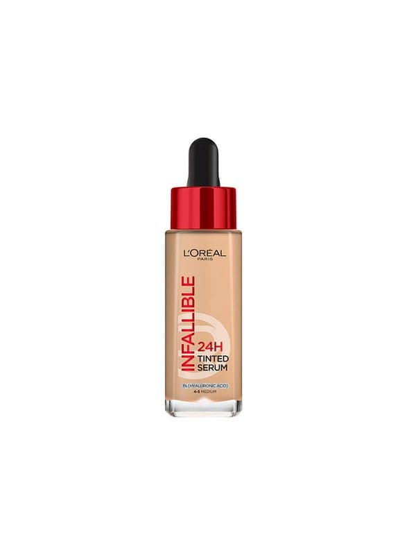 L'Oreal Paris 24H Infaillible Medium 4-5 Serum Foundation - Image 1