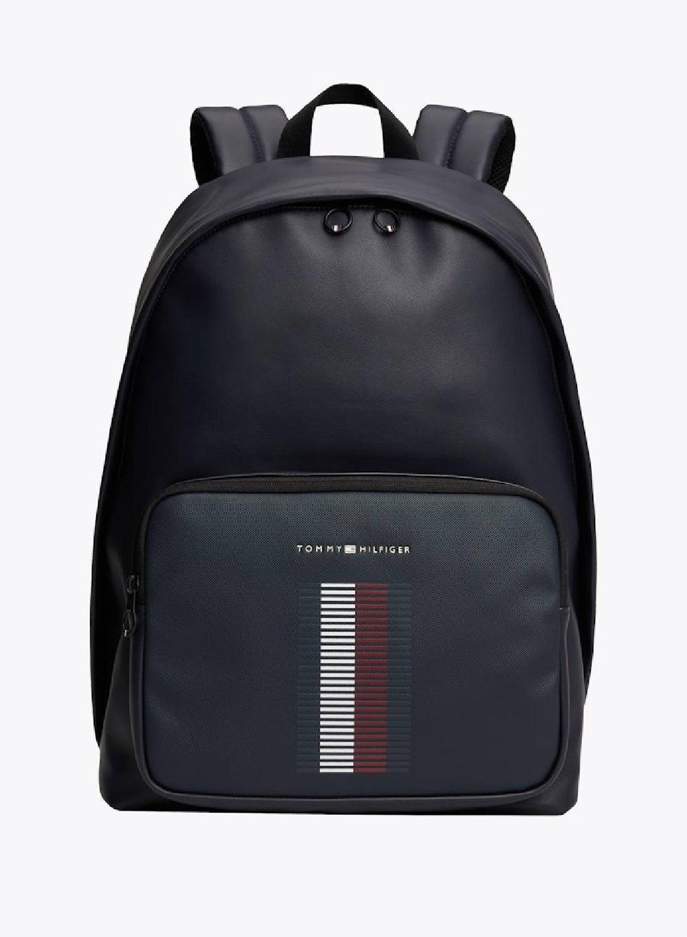 Tommy Hilfiger Pique Pocket Dome Backpack - Stylish Utility - Image 1