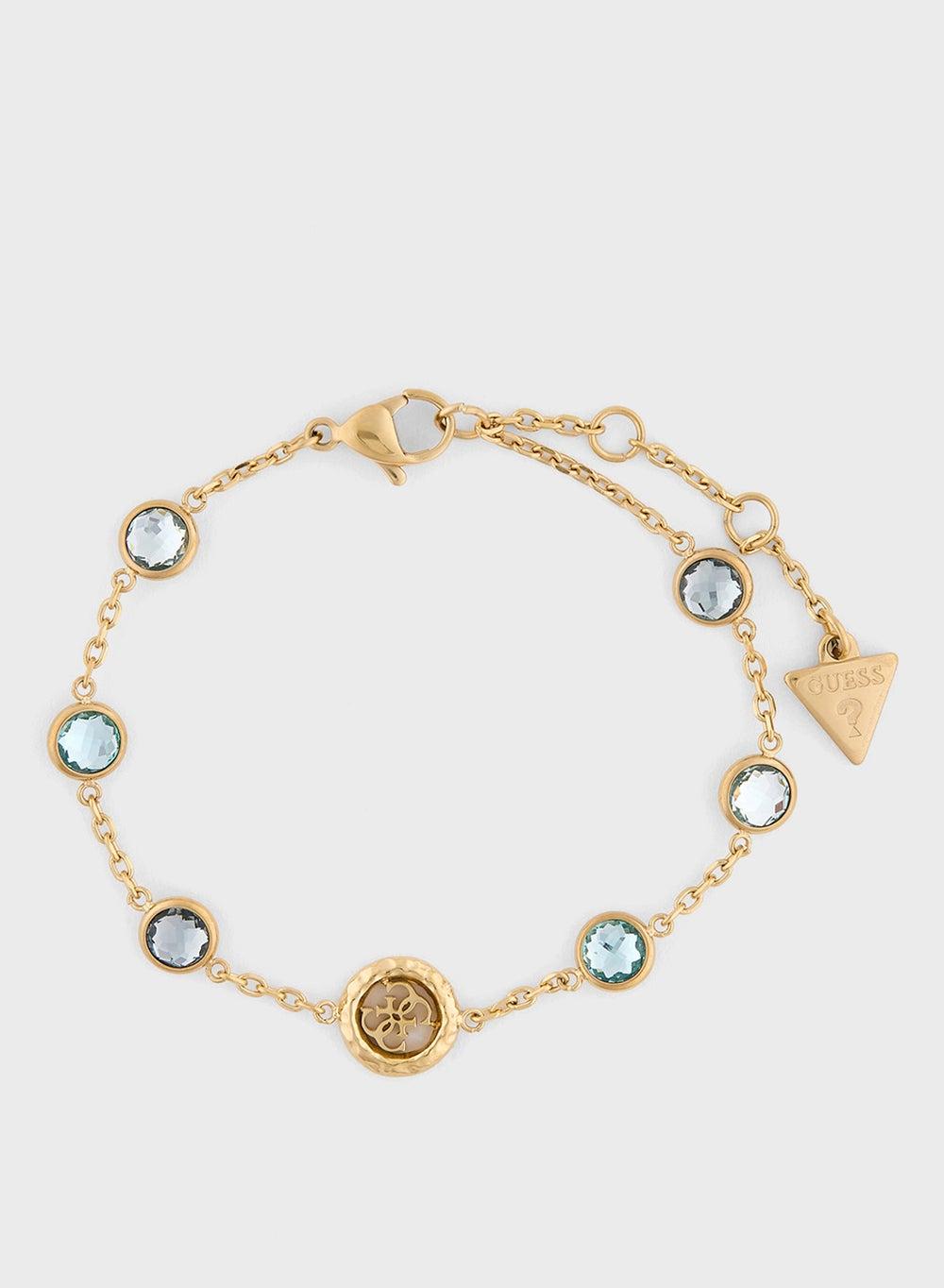GUESS Crystals & 4G Elegant Gold-Tone Bracelet - Image 1