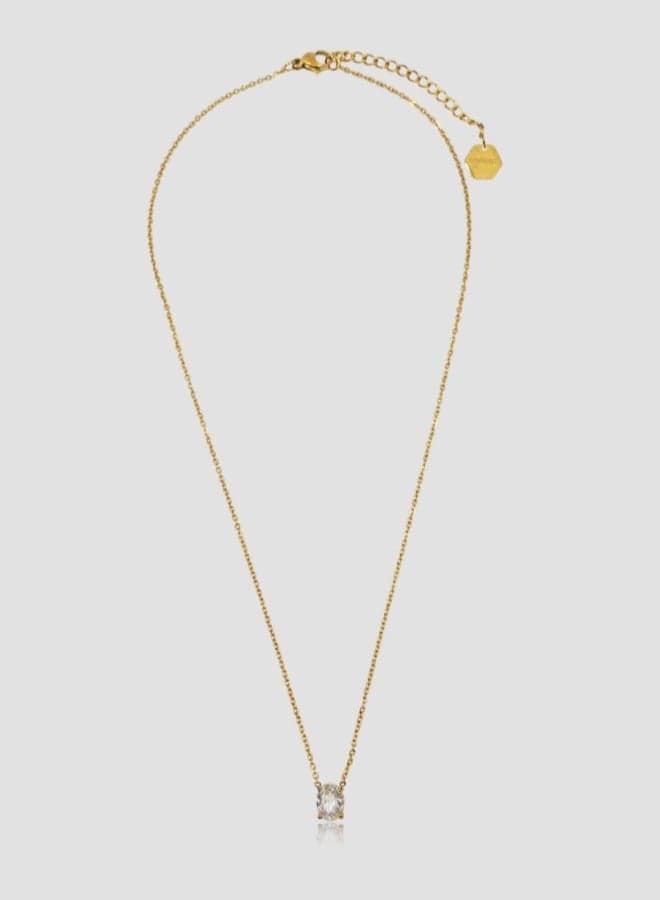 Lady Mauve Gold Belle Necklace for Women - Image 1